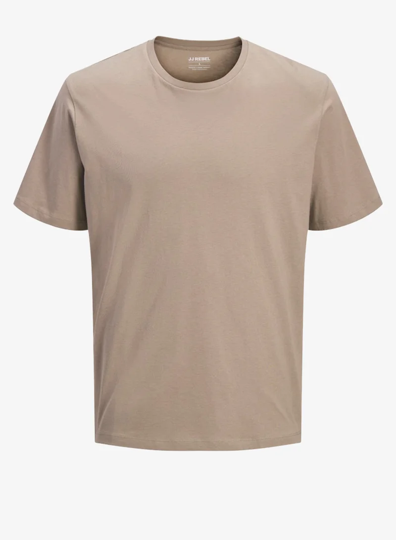 JJ Rebel  Essential Crew Neck T-Shirt for Men | Best Price UAE